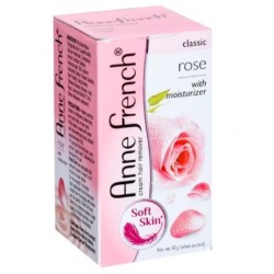 Anne French Cream Hair Remover Classic Rose with Moisturizer 40g