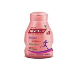 Revital H Woman for Daily Health, 30 Tablets (with Calcium, Vitamins