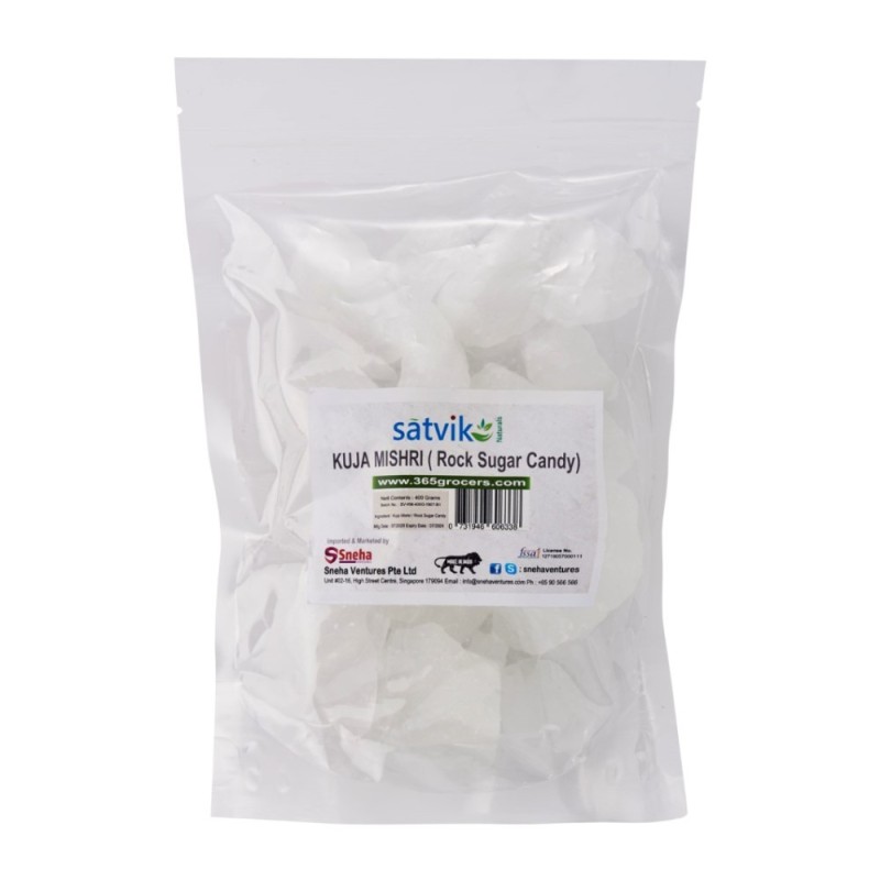 Satvik Rock Sugar Kuja Mishri, Sugar Candy for Puja, Prayer and Food