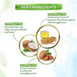 Mamaearth Rice Hair Oil with Rice Bran & Coconut Oil, for Damage