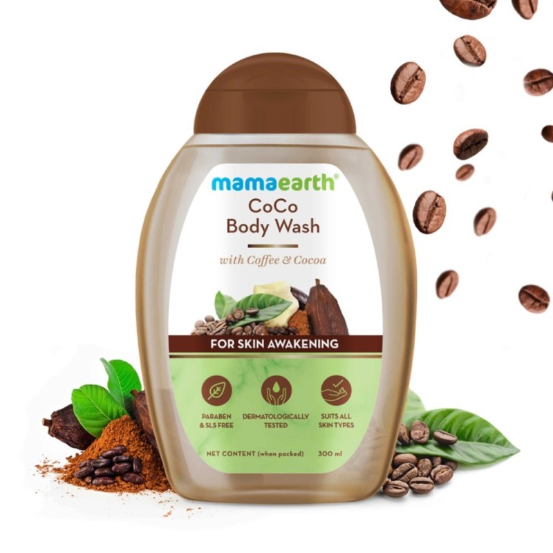 Mamaearth Coco Body Wash with Coffee & Cocoa, for Skin Awakening 300ml