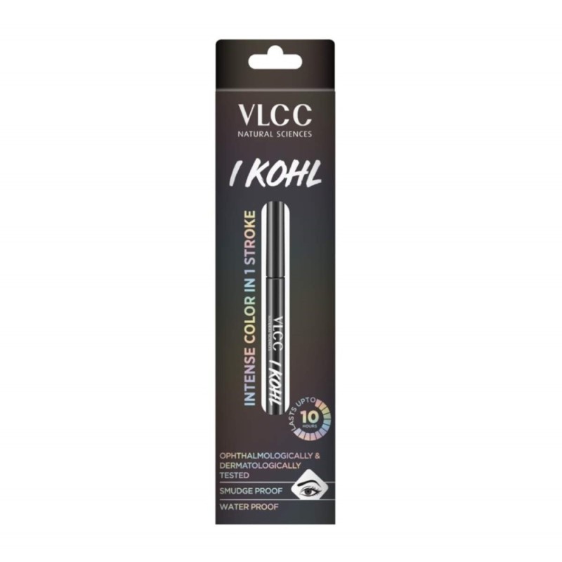 Vlcc Natural Skin Sciences I Kohl Intense Color in One Stroke (Black)
