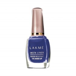 Lakme Insta-Liner Water Resistant Eyeliner (Blue), Bottle 9ml