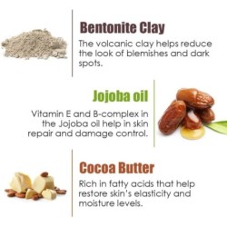 Wow Skin Science Chocolate Caffeine Face Mask - with Cocoa Butter
