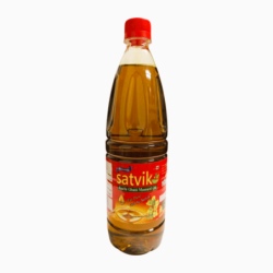 Satvik Pure Kachi Ghani Mustard Oil, Cold Pressed Mustard Oil 1ltr