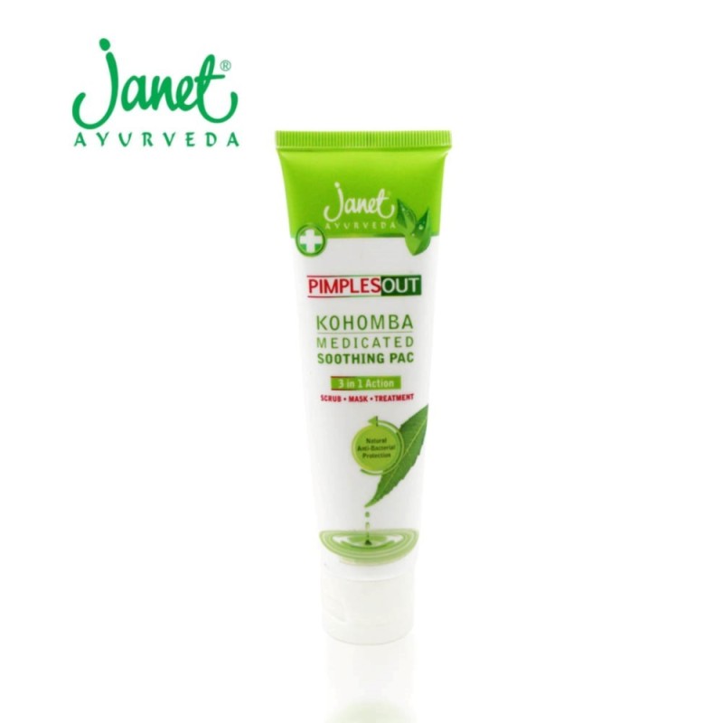 Janet Ayurveda Pimples Out Kohomba Medicated Soothing Pac