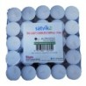 Satvik Tea Light Wax Candles (, 1 1/2", Unscented), 4Hrs Burning