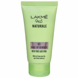 Lakme 9 to 5 Naturale Gel Make-Up Remover - with Pure Aloe Vera