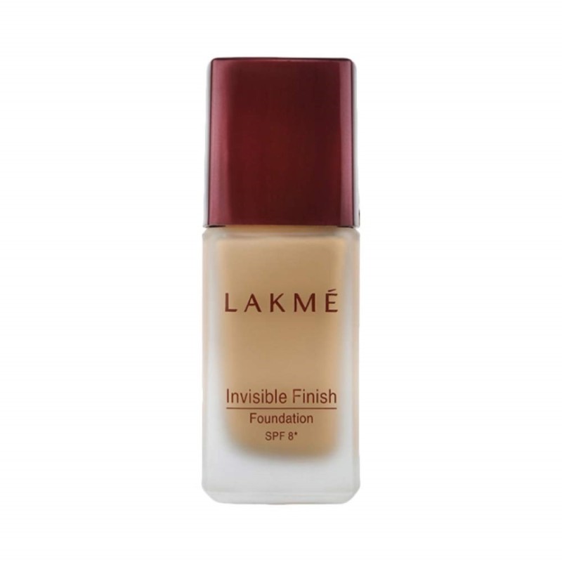 Lakme Invisible Finish Foundation SPF 8*, (02) 25ml