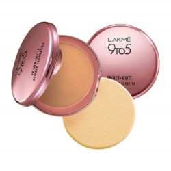 Lakme 9 to 5 Primer+matte Powder Foundation, (04 Natural Cream) 9g