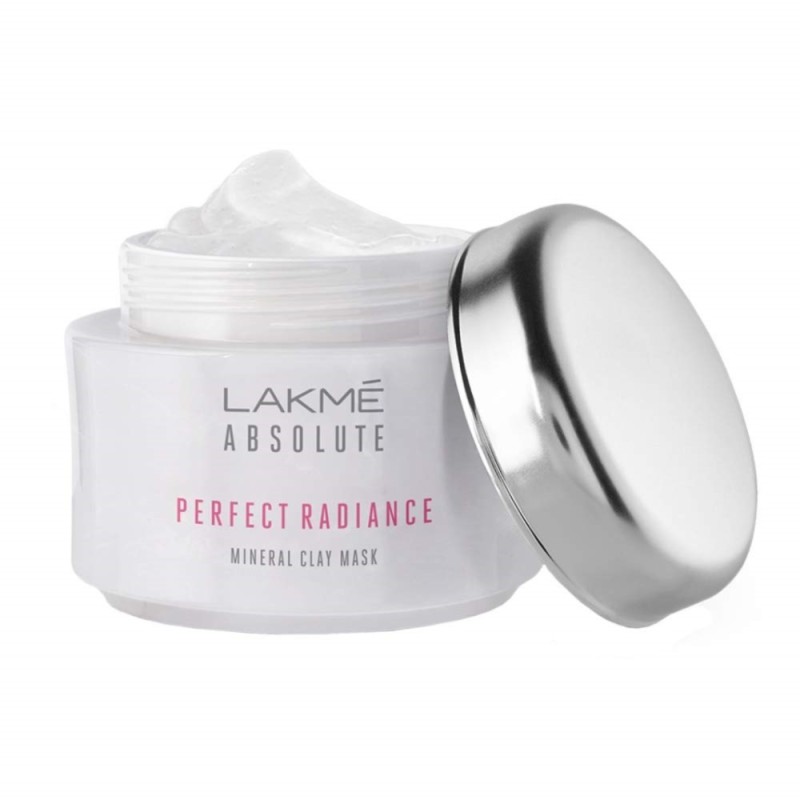 Lakme Absolute Perfect Radiance Mineral Clay Mask, (Expiry 12/21) 50g
