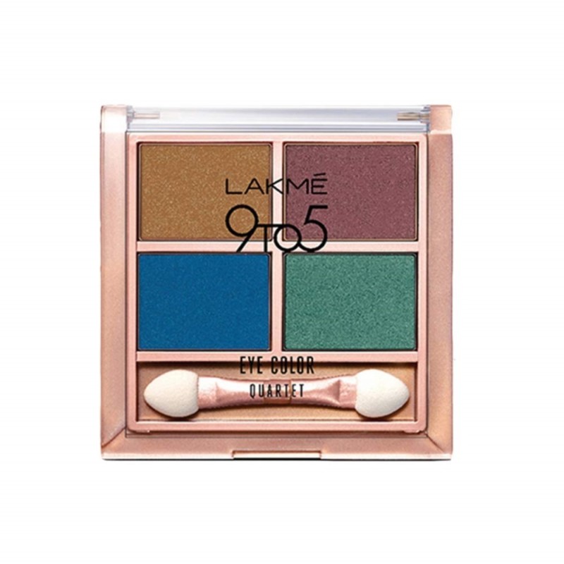 Lakme 9 to 5 Eye Color Quartet, (Royal Peacock) 7g