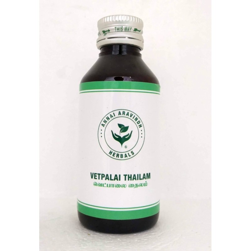 Annai Aravindh Herbals Vetpalai Thailam 100ml
