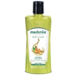 Medimix Ayurvedic Turmeric with Argan Oil Body Wash, for Fair