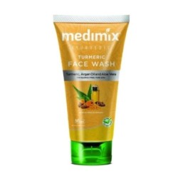 Medimix Ayurvedic Turmeric Face Wash - with Turmeric, Argan Oil