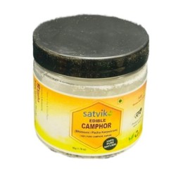 Satvik Edible Camphor, /50/ - 100% Pure Edible Camphor, Kapur