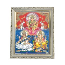 Goddess (New) Maha Lakshmi, Ma Saraswati and Lord Ganesha Designer