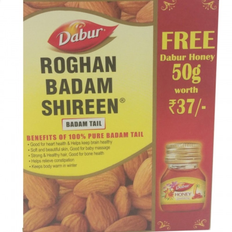 Dabur Roghan Badam Shireen Badam Tail (Almond Oil) - 100% Pure Badam