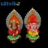 Pair of Goddess Lakshmi and Lord Ganesh Murti for Diwali Pooja