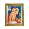 Satvik Shri Gajanan Maharaj, Designer Wooden Golden Photo Frame