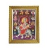 Satvik Goddess Durga Ma Sherawali, Ma Ambe Designer Wooden Photo