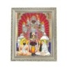 Satvik Goddess Kali Ma with Ramkrishna & Sarada Devi Designer Wooden