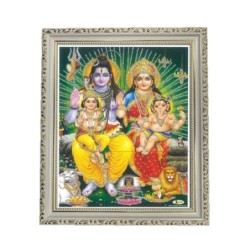Satvik Lord Shiva, Mata Parvati, Lord Karthik & Lord Ganesha Designer