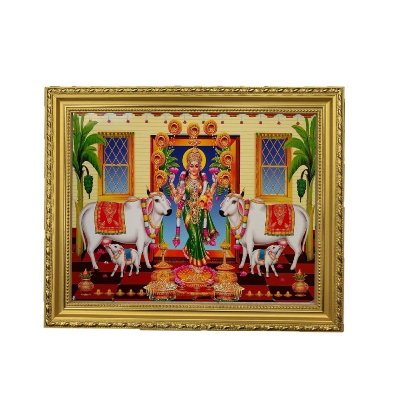Satvik Sri Gruha Lakshmi Devi, Gadapa Lakshmi Designer Golden Photo