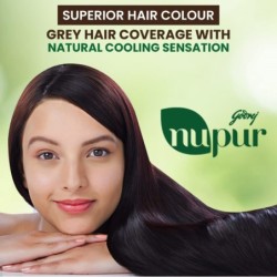 Godrej Nupur Henna, 100% Natural Henna with Goodness of Herbs
