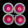 Satvik Colorful Clay Diyas for Diwali Festival, Multicolor Diwali