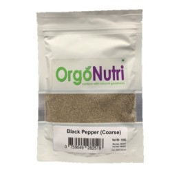 Orgonutri Medium Grind Coarse Black Pepper 100g
