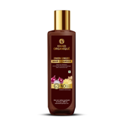 Khadi Organique Onion Ginger Hair Cleanser - Fights Lice Infestation