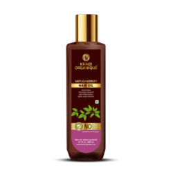 Khadi Organique Anti-Dandruff Hair Oil - Rejuvenates, Eliminates