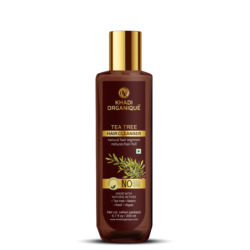 Khadi Organique Tea Tree Hair Cleanser - Natural Hair Regimen