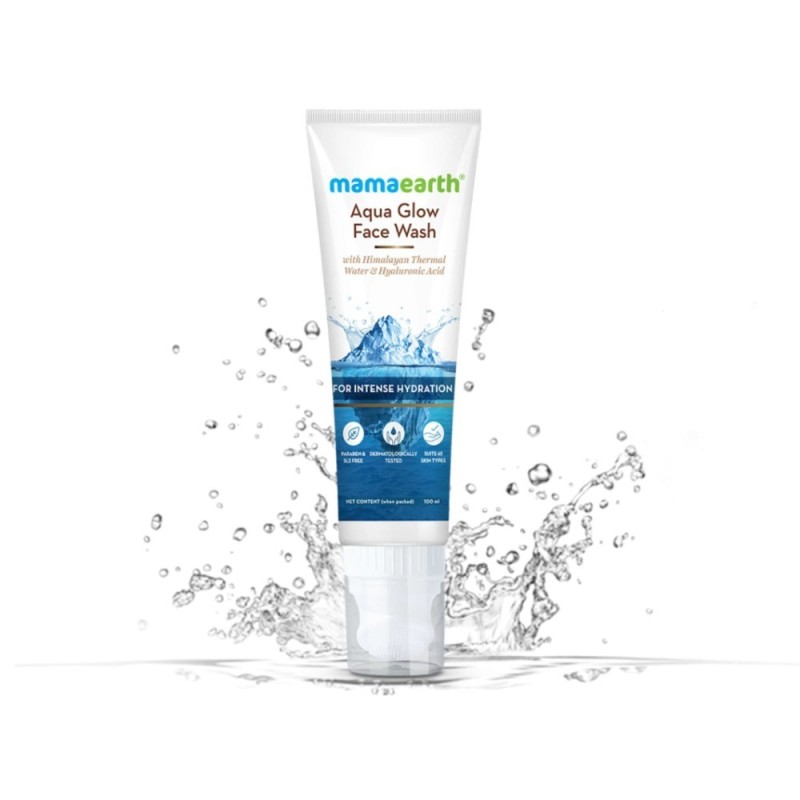 Mamaearth Aqua Glow Face Wash - with Himalayan Thermal Water