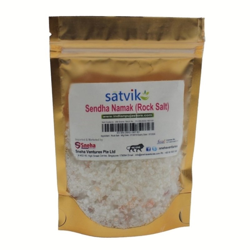 Satvik Sendha Namak (Rock Salt) Used for Cooking and During Fast 200gm