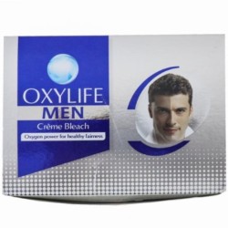 Oxylife Men Creme Bleach - Oxygen Power for Healthy Fairness 150g