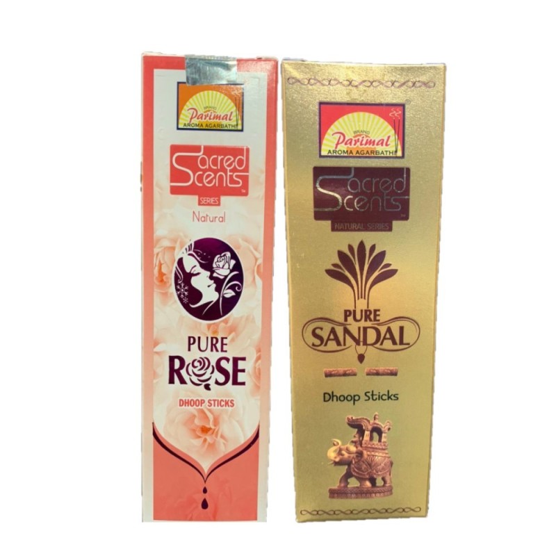 (Dhoop) Parimal Sacred Scents Natural Chandan (Sandal) Dhoop Batti