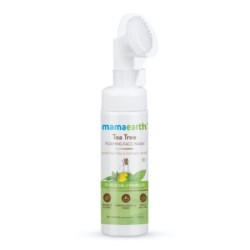 Mamaearth Combo of Tea Tree Foaming Face Wash & Tea Tree Face Serum
