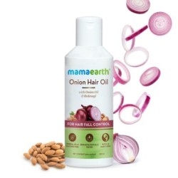 Mamaearth Essential Anti-Hair Fall Kit: Onion Scalp Serum, Hair Oil