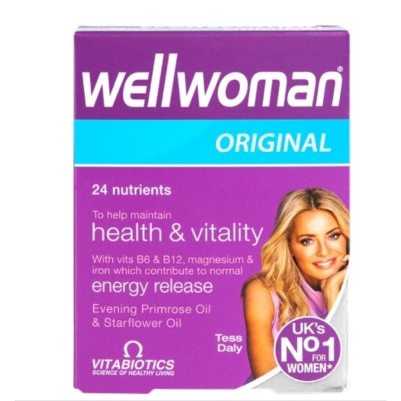 Vitabiotics Wellwoman Original, 30 Capsules- Health & Vitality