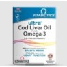 Vitabiotics Ultra Cod Liver Oil Plus Omega-3, 60 Capsules
