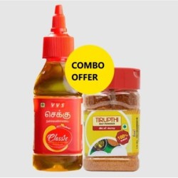 Tirupthi Idly Powder (Idly Podi), + Vvs Classic Virgin Cold Pressed