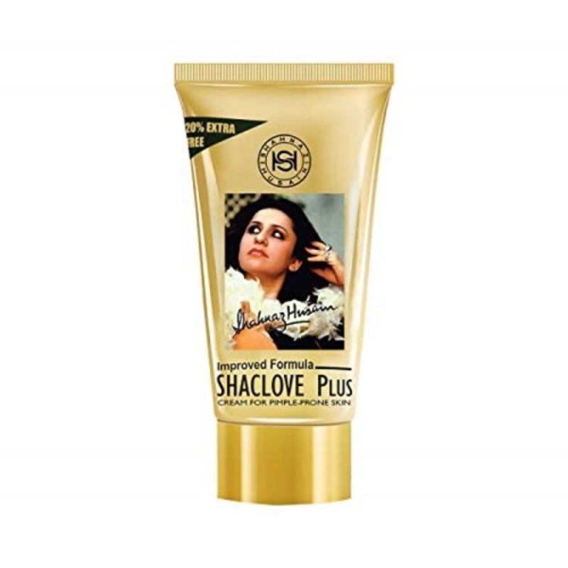 Shahnaz Husain Shaclove Plus Cream for Pimple-Prone Skin, + Free 5g