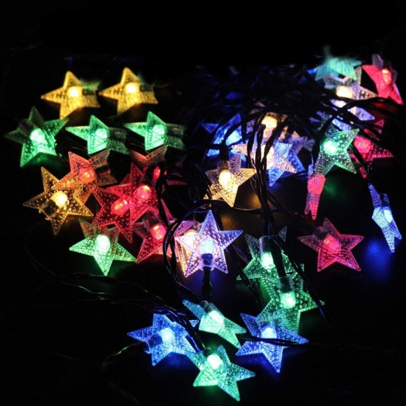 Kodayz Star LED Lights (Multicolour, 10M) for Chirstmas Decoration