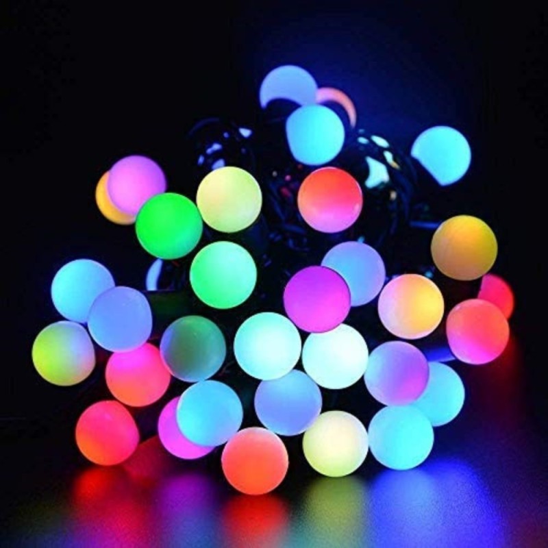 Kodayz Bulb LED Lights (Multicolour, 10M) for Chirstmas Decoration