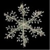 Christmas Decor PVC Snowflake, Christmas Ornaments for Christmas Tree