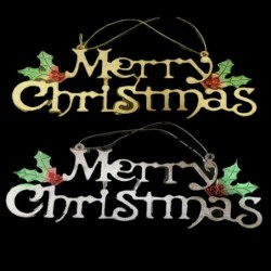 Christmas Promo Merry Christmas Signage for Door & Wall Decoration