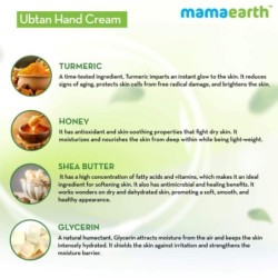 Mamaearth Deep Moisturization Ubtan Hand Cream with Turmeric