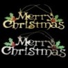 Christmas Promo Merry Christmas Signage for Door & Wall Decoration
